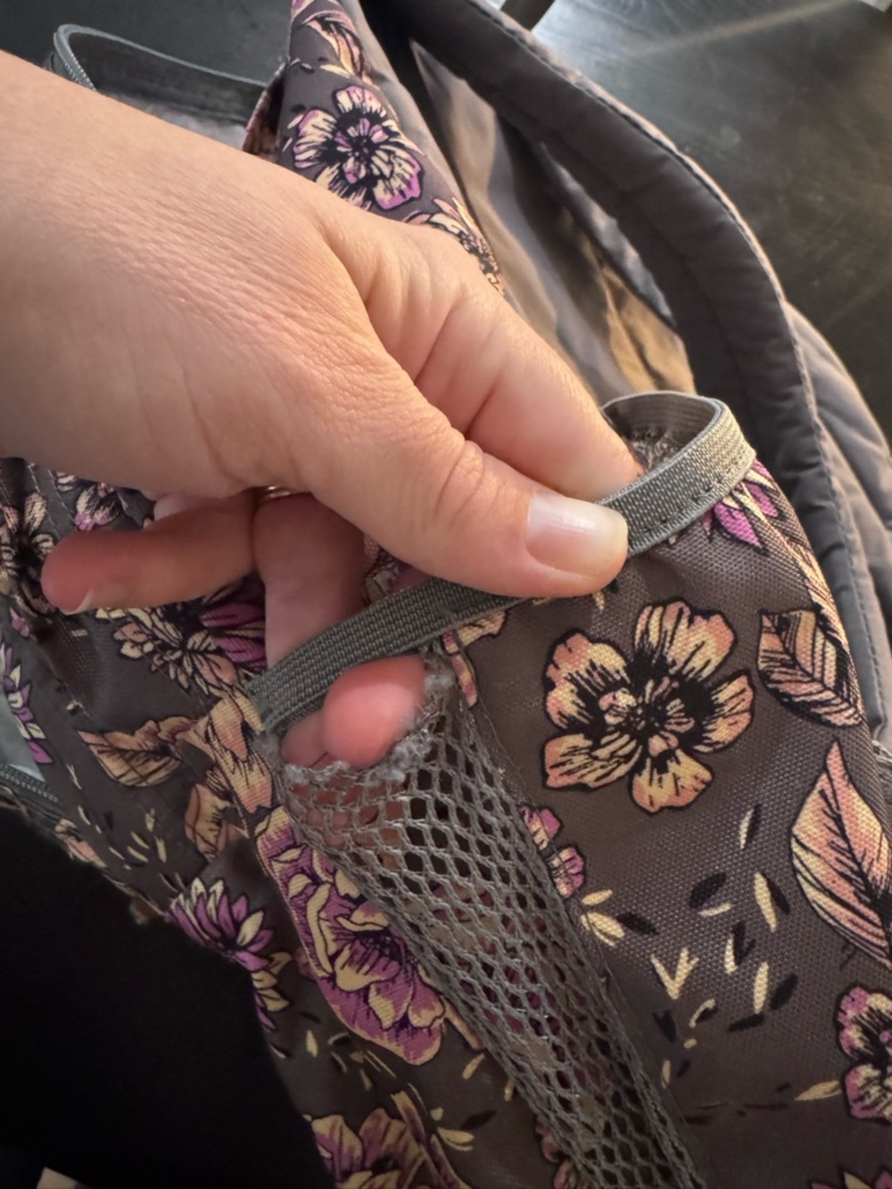 Jansport Floral Backpack - Picture 7 of 8